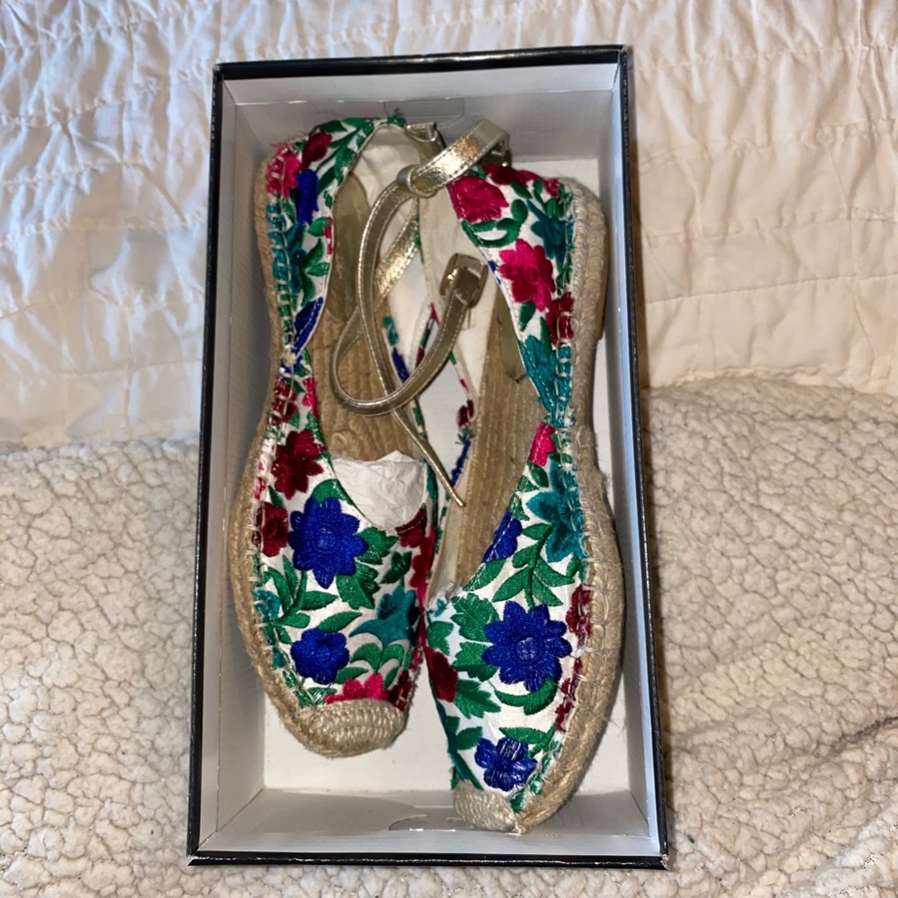 Made in Spain floral espadrilles
